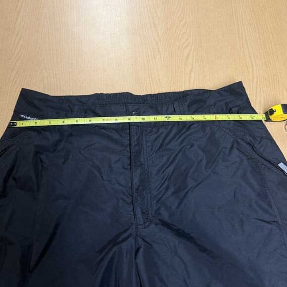 Columbia Black Ski Pants Size XL Men’s Water Proof Zipper Pockets Outdoor Wear - Picture 15 of 15